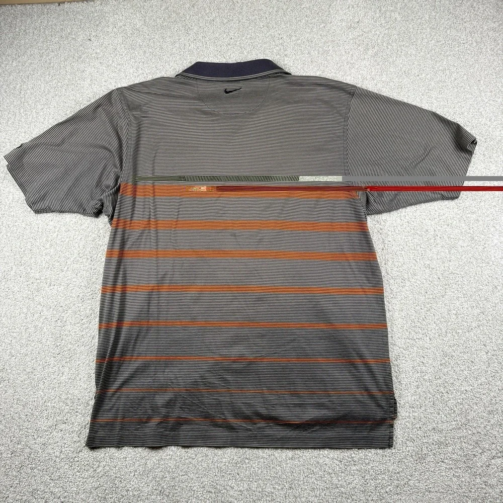 Vintage Tiger Woods Yin Yang Nike Button Up Shirt Mens Large Golf 90s